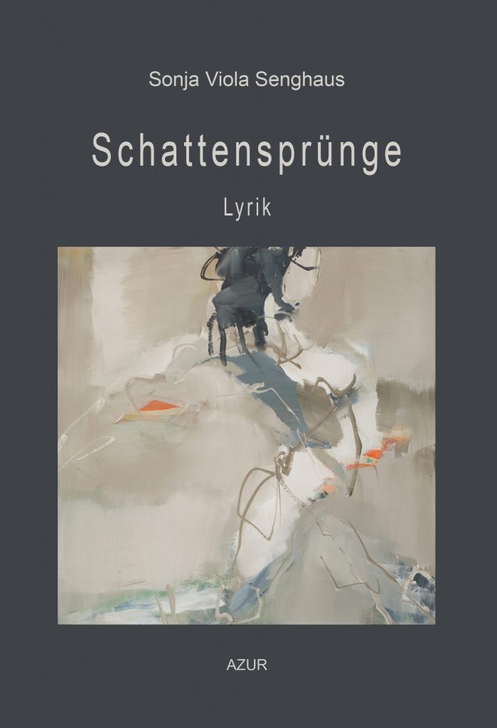 Cover des Gedichtbands "Schattensprünge" von Sonja Viola Senghaus